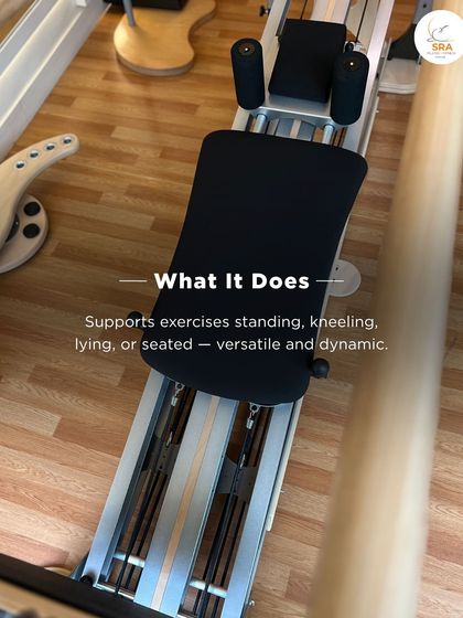 The versatile platform on the Jump-Stretch Board supports exercises in multiple positions, including standing, kneeling, lying, or seated. This makes it an incredibly dynamic tool for a full-body workout.