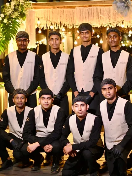 The heart and soul of our operation. We are a team of passionate chefs, servers, and managers dedicated to flawless execution. Our coordinated effort ensures your event runs smoothly from the first appetizer to the last goodbye.