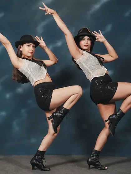 Dancers from our 'All That Jazz' performance, choreographed by Ankita Gupta. This show takes you on a journey through the evolution of dance over the centuries.