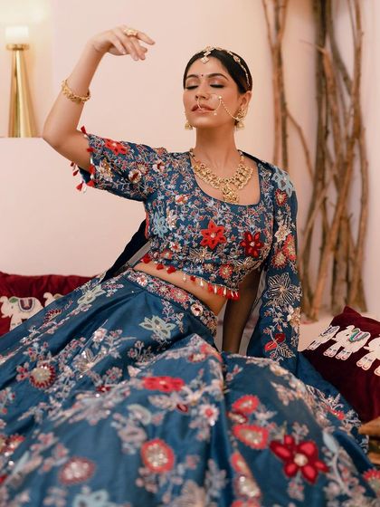 This client looks like a dream, with makeup that enhances her elegance and grace.