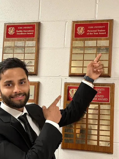 Being named Personal Trainer of the Year at York University was a validation of my approach. It reflects my commitment to applying scientific knowledge to help every individual, from varsity athletes to clients with unique accessibility needs.