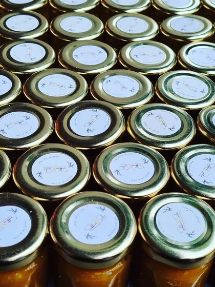 My Badam Halwa is prepared with rich almonds and pure ghee, then packed in these glass jars. This makes it an ideal choice for gifting during festivals or corporate events, offering a taste of luxury that is both authentic and beautifully presented.