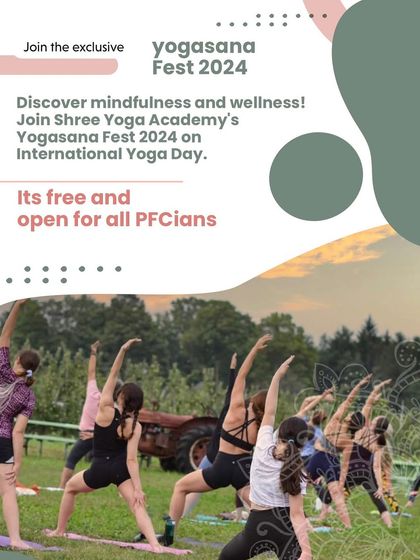 A duplicate of our Yogasana Fest 2024 poster, inviting everyone to join us for a day of practice and connection on International Yoga Day.