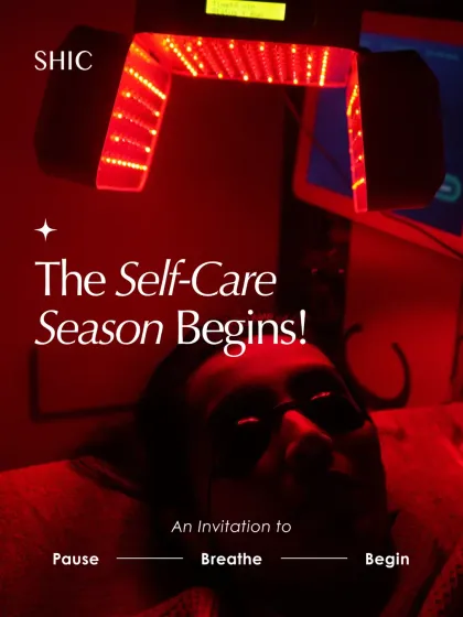 The Self-Care Season begins with an invitation to pause, breathe, and begin your journey back to self with our restorative rituals.