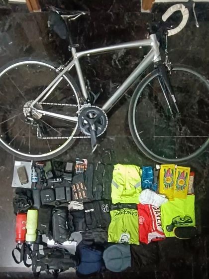 This is what it takes to tackle a 1500km self-supported race. A look at the bike and gear setup for the Western Ghats Odyssey (WER), where every item is carefully chosen for performance and reliability.