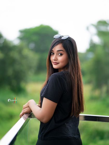 A duplicate of 43, a casual and relaxed outdoor portrait.