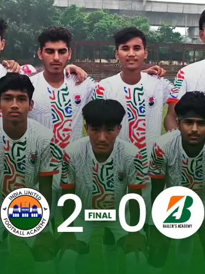 Kicking off the league with a 2-0 win. A great start for our U19 team in the Delhi Future Stars Youth League.