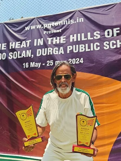 The performance just keeps getting better. A double title win at the MT 100 in Solan.
