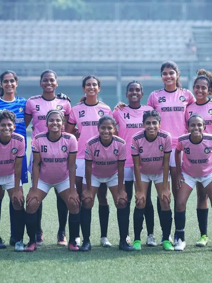 The starting XI posing for a team photo, united and focused.