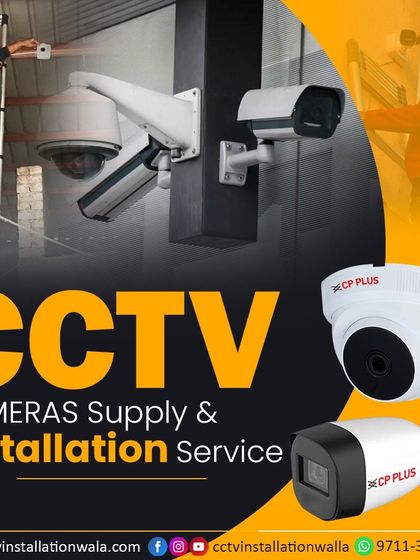 I provide complete supply and installation services for all types of CCTV cameras, including dome and bullet models. Whether for a home or a warehouse, I have the right equipment for the job.