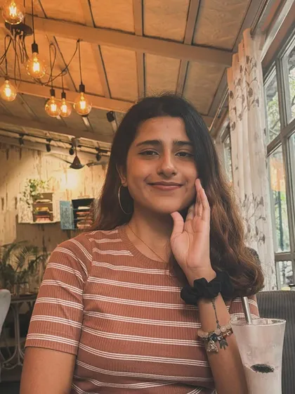 A casual moment at a cafe. "Borrowed time."