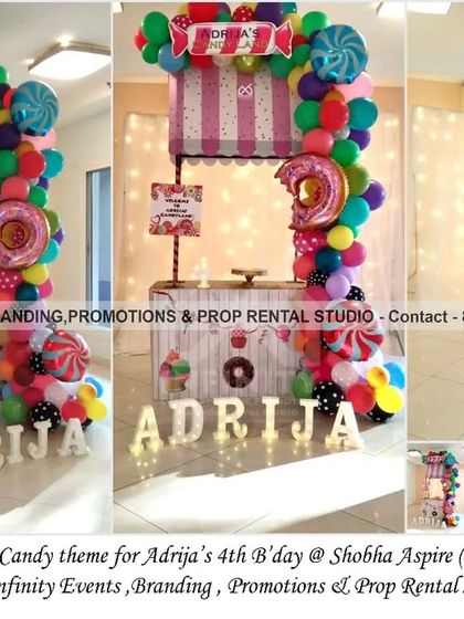 Infinity Events - Milestone Celebration Decoration Sweet & Whimsical Worlds photo 12