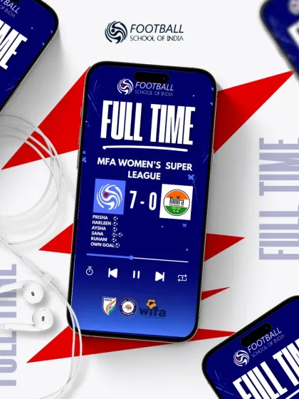 A 7-0 victory for our girls in the MFA Women's Super League. A clean sheet and goals from multiple players highlight our team's depth and coordination.