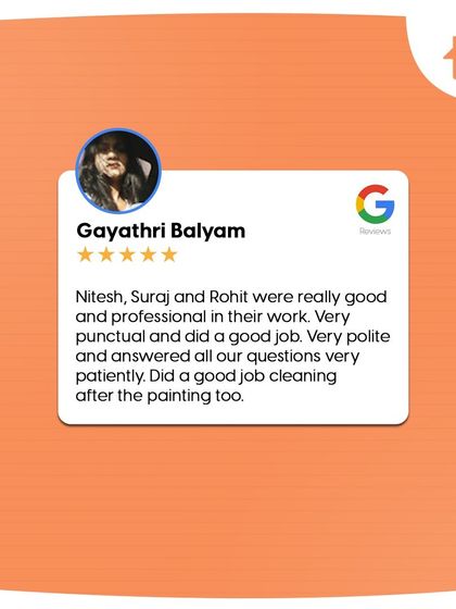 Paint My Walls - Painting Services Hear From Our Happy Clients photo 11