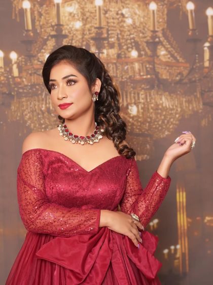 Rashmi - Photoshoot & Creative Makeup Modern Glam & Reception Looks photo 6