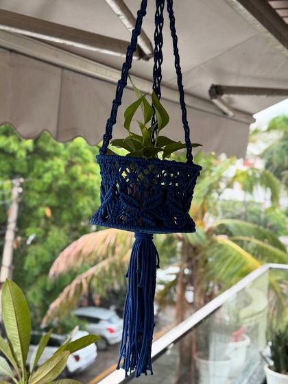 Eshtyles - Custom Macrame Home Decor Functional Decor: Wall Shelves & Plant Hangers photo 16