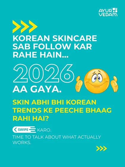 Everyone is following Korean skincare, but is your skin still chasing trends? It's time to talk about what actually works for your unique Indian skin type and climate.
