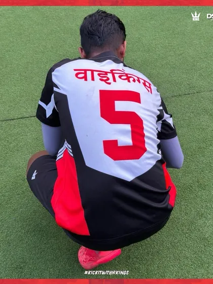The jersey says it all. We are Vikings. Game on.