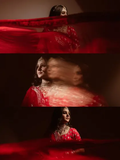 A series of creative bridal portraits using motion blur and layering techniques. This is an example of how I blend photography with fine art to create something truly unique for you.