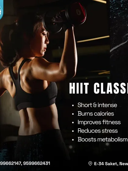 Our HIIT classes are short and intense, perfect for a busy schedule. They burn calories, reduce stress, and boost your metabolism.