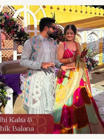 When the vibes sync, you know it’s a forever thing. This couple's colorful and joyous energy is infectious, showcasing a perfect match of personalities.