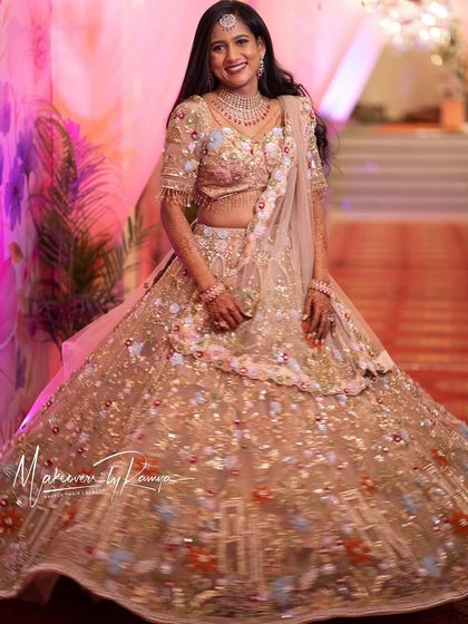 Makeovers by Ramya - Bridal & Special Occasion Makeup Glamorous Reception & Sangeet Styles photo 34