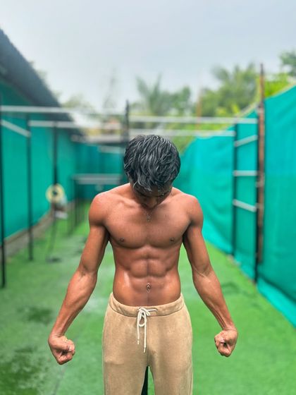 Getting a pump even in the rain. The dedication of our athletes is unmatched, no matter the weather.