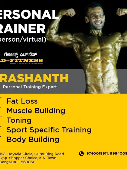 You don't just train with me, you train with my team of champions. Meet Prashanth, one of our personal training experts who specializes in everything from fat loss to competitive bodybuilding prep.