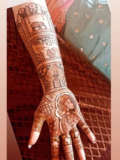 Mehendi Art by Nishat - Mehndi (Henna) Artistry Personalised Mehndi Stories photo 10