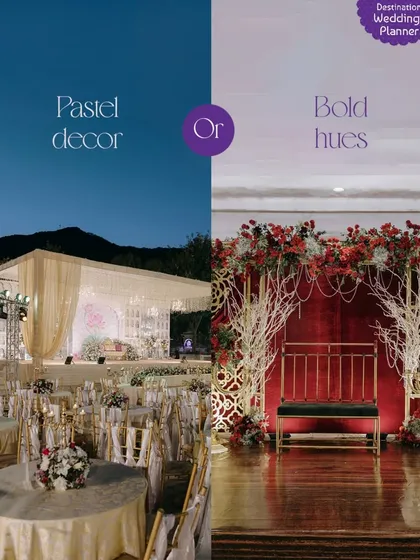 Soft pastel decor or rich, bold hues? The color palette sets the entire mood for your event. I work with you to create a cohesive design that flows through every function.