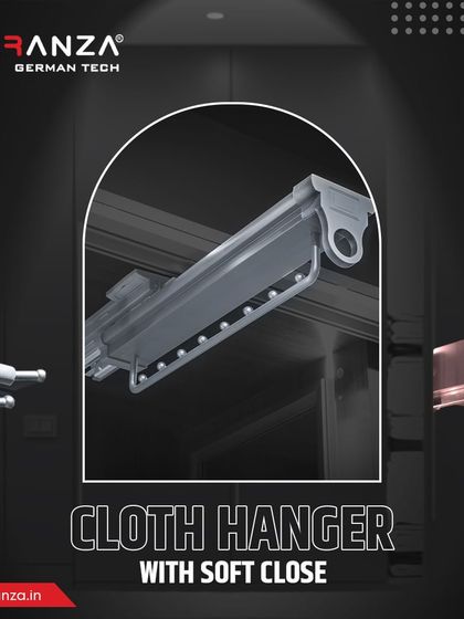 My pull-out cloth hanger with a soft-close feature is perfect for organizing shirts, jackets, or scarves. It allows you to use the depth of your wardrobe efficiently, keeping items accessible and neat.
