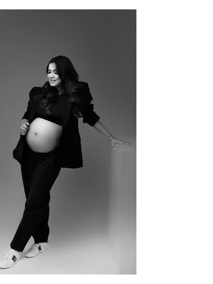 Motherhood is powerful. For the mama who wants a modern, high-fashion maternity photoshoot, we can create something bold and editorial that celebrates your strength and style.