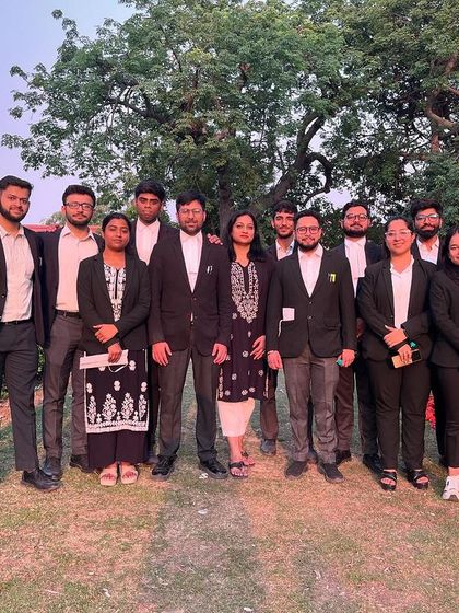 Our team together on the eve of the Supreme Court Bar Association (SCBA) Elections. We are not just colleagues but also active participants in the legal community.