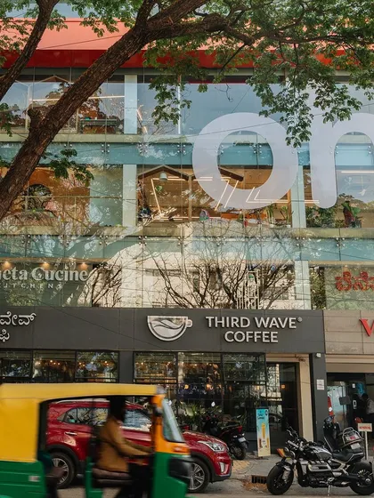 A view of our Jayanagar hub from the street. It's been two amazing years here, and we're so grateful for the community that has grown with us.
