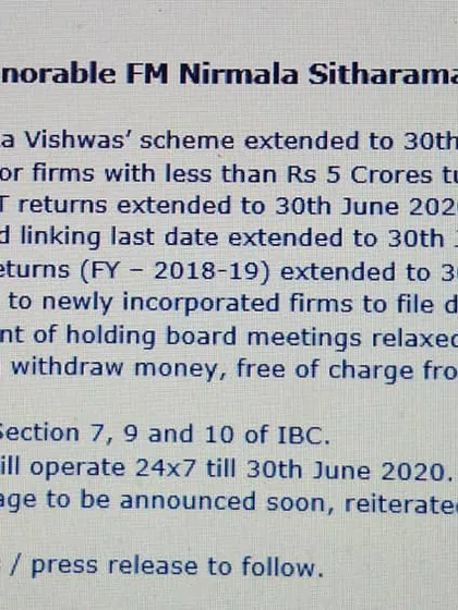 Staying ahead of tax changes is key. Here is an example of the timely updates we share, ensuring our clients are aware of important deadline extensions for GST and income tax returns.