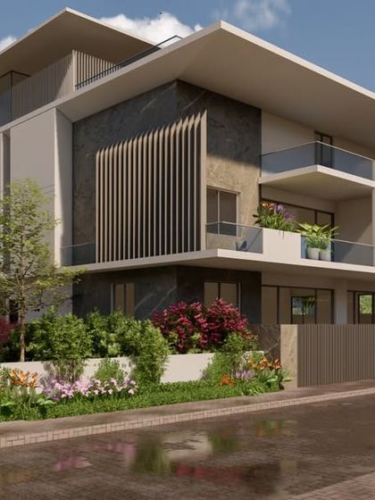 This contemporary bungalow is the result of transforming a client's brief into something extraordinary. The design is a perfect balance of clean lines, neutral tones, and thoughtful details, with every space crafted to reflect our client's vision.