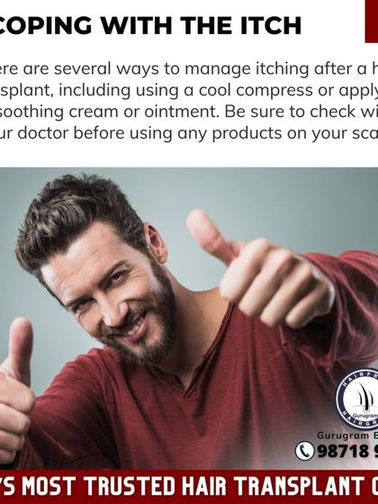 This graphic provides tips for coping with the itch, such as using a cool compress. It's always important to check with your doctor before applying any products.