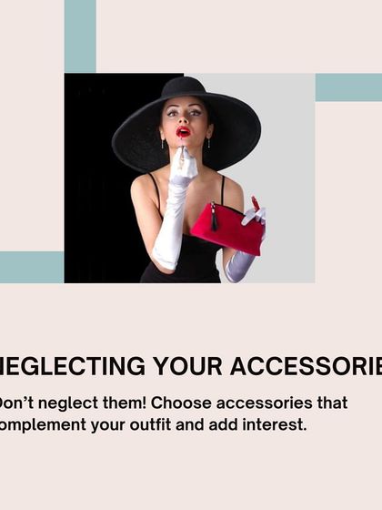 Are you making these common style mistakes? This carousel covers seven things that can make your look feel dated, from wearing baggy clothes and the wrong shoes to neglecting your accessories.