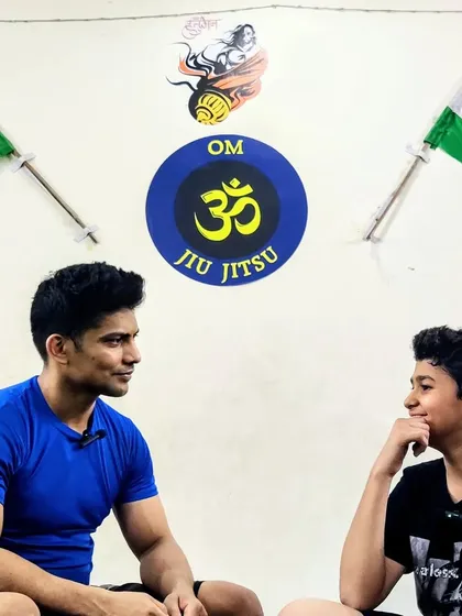 Something exciting is coming soon. A candid shot from a discussion with one of our young students. We are always looking for new ways to help our community.