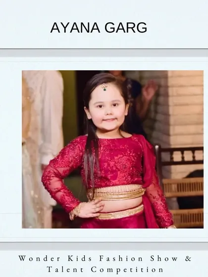 Welcome to the fashion family, Ayana Garg. Her traditional outfit is beautiful and she wears it with such poise.