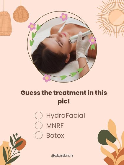 Can you guess the treatment? This procedure, which uses a pen-like device with tiny needles, is loved for reducing acne scars and improving skin texture. The answer is MNRF, one of our most effective skin renewal treatments.