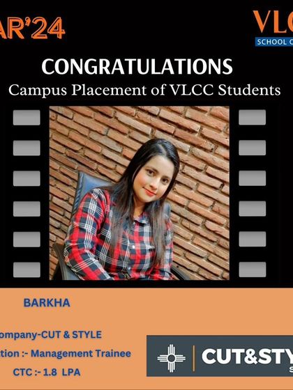 VLCC School of Beauty - Degree Programs in Beauty & Wellness Student Success & Placements photo 51