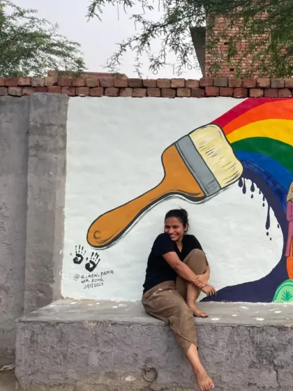 Anupama - Custom Artwork & Murals Murals with a Message: Art for Communities & Schools photo 24