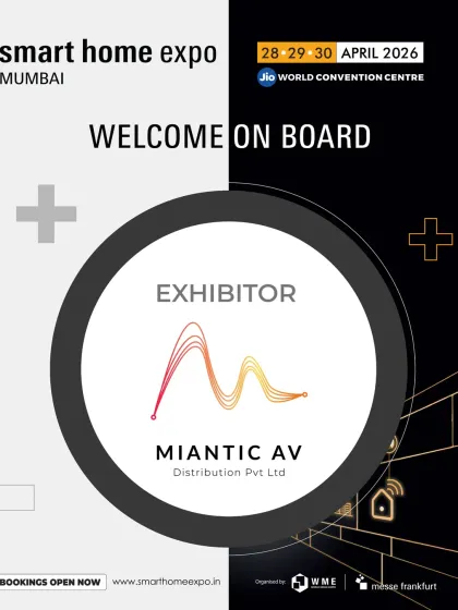 We are delighted to welcome Miantic AV Distribution, specialists in high-end premium audio and smart automation from leading international brands.