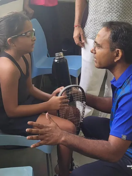 For us, a tournament is more than just matches. It's an opportunity to mentor the next generation of players, offering guidance and support between games.