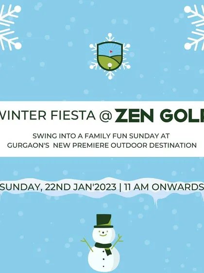 An invitation to our Winter Fiesta, a family-fun Sunday at Gurgaon's new premiere outdoor destination.