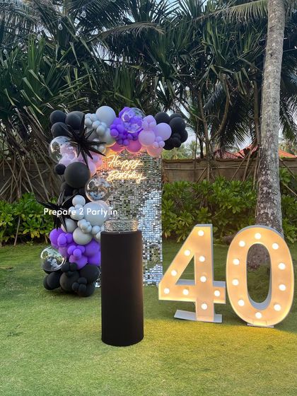 Prepare 2 Party - Birthday Party Decoration Stylish Milestone Birthdays photo 20