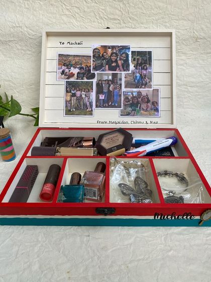 Neetikriti - Hand-Painted Home Decor & Personalized Gifts Custom Organizer Boxes photo 4