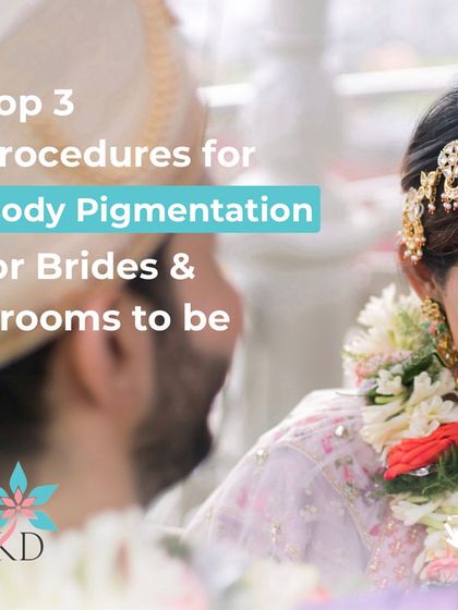 For brides and grooms, addressing body pigmentation is a common request. I recommend a combination of treatments like body polishing, Blue Toning laser, and chemical peels to ensure your skin is radiant and even-toned for your special day.