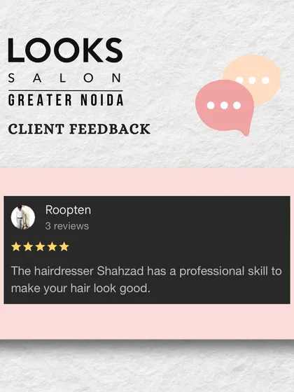 A review highlighting the professional skill of our hairdresser Shahzad in making hair look good.